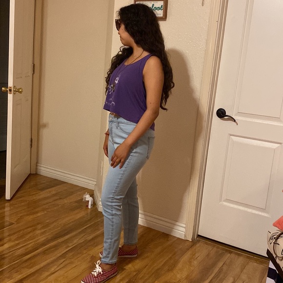 Jeans size 6 short, midrise jegging - Picture 2 of 9